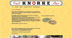 Desktop Screenshot of cafe-knorke-bar.de